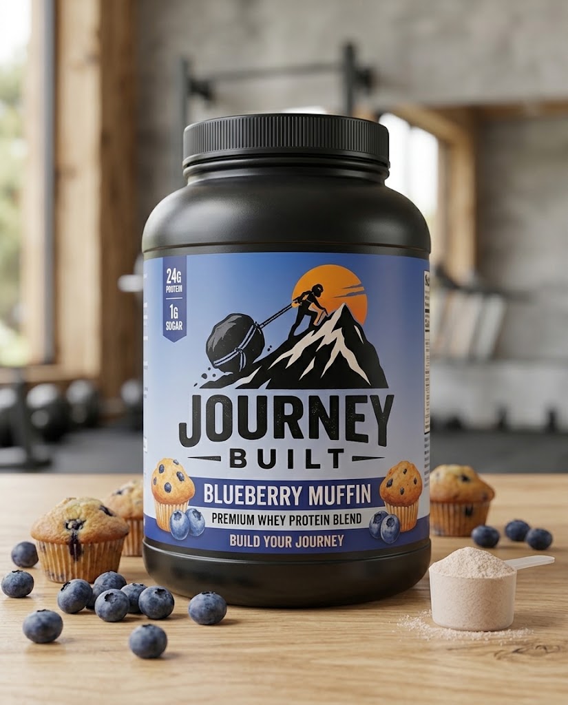 Journey Built Whey Protein Blend - Blueberry Muffin