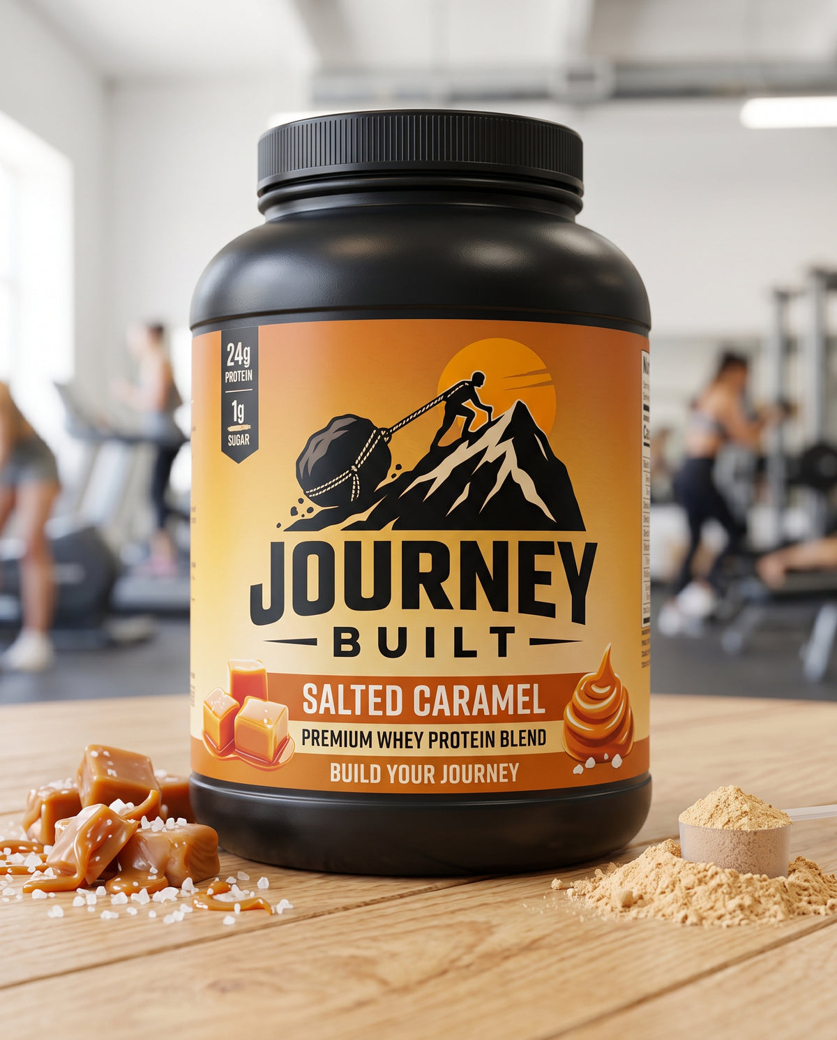 Journey Built Whey Protein Blend - Salted Caramel