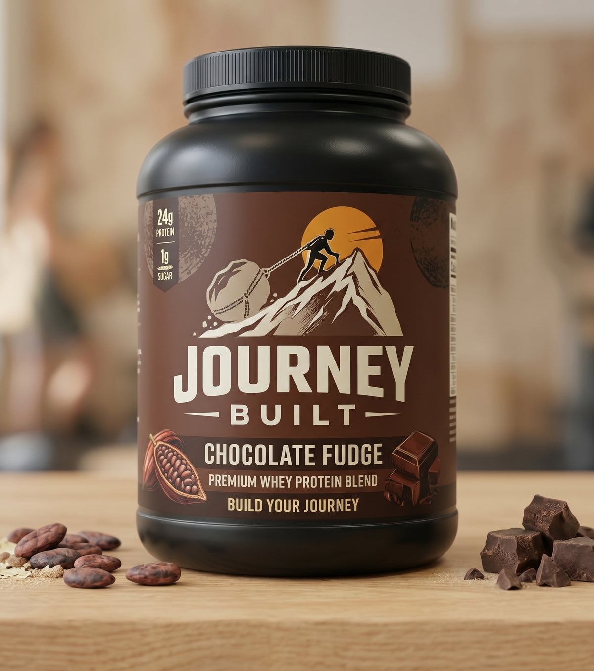 Journey Built Whey Protein Blend - Chocolate Fudge